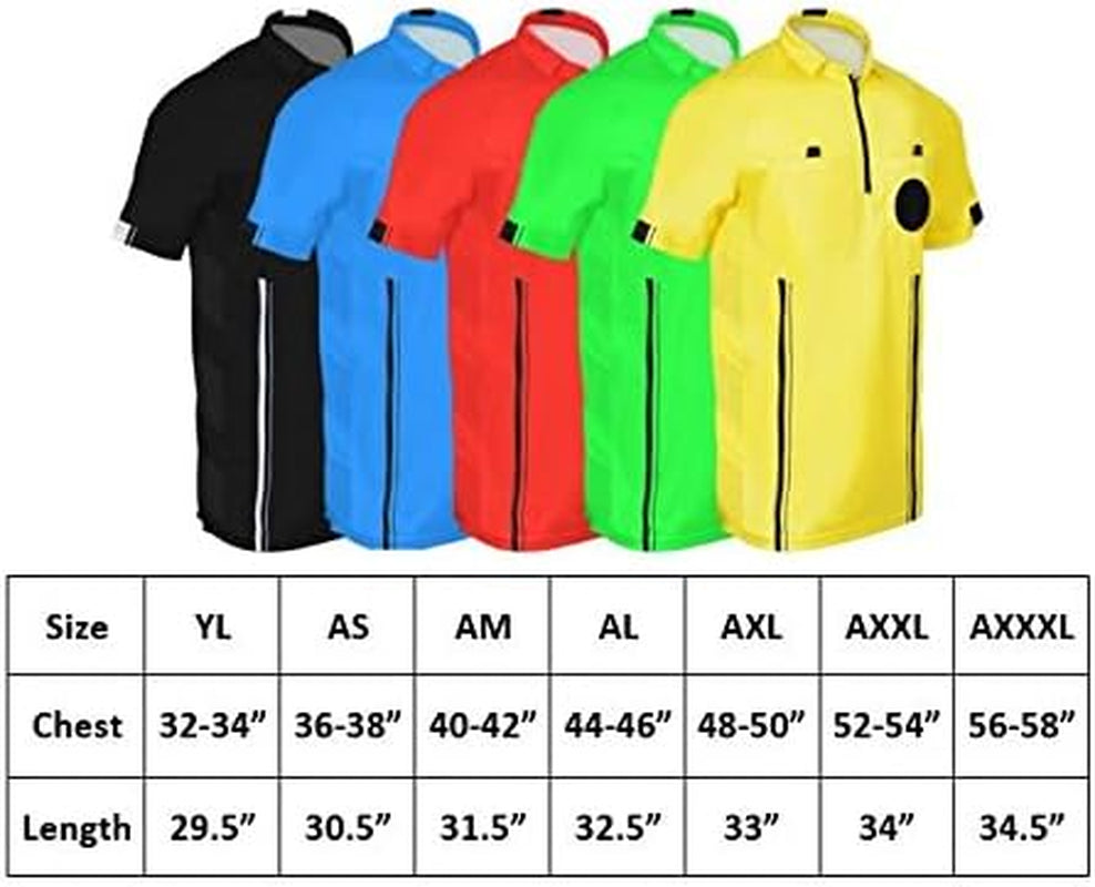 New! Pro Soccer Referee Package (3 Piece with 3 Stripe Socks)