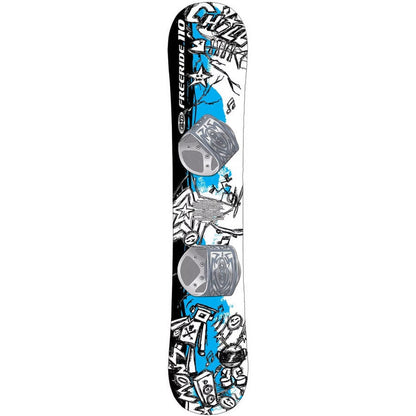 ESP Kids Beginner 110Cm Snowboard with Customizable Graffiti Graphics