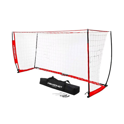 Portable Soccer Goal, Soccer Net with Collapsible Steel Base, Pop up Soccer Training Equipment, 1 Goal & Zipper Storage Bag (12 X 6 FT)