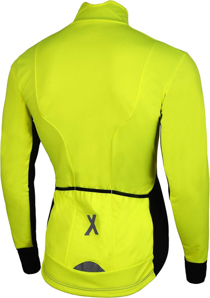 Sparx Cycling Jacket Winter Softshell Cycling Jackets Windproof Thermal Cycling Jacket for Men