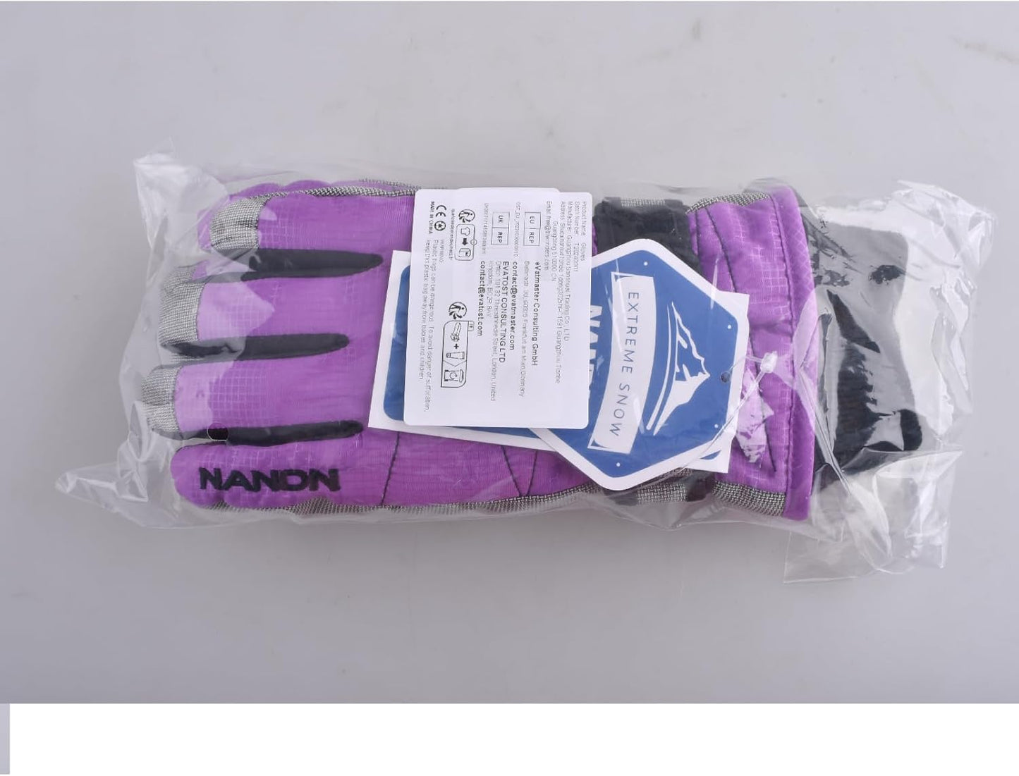 Kids Ski Snow Gloves Winter Cold Weather Windproof Warm Snowboard Sport Mittens for Boys Girls