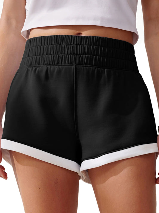 Cotton Shorts for Women Casual Shorts with Pockets