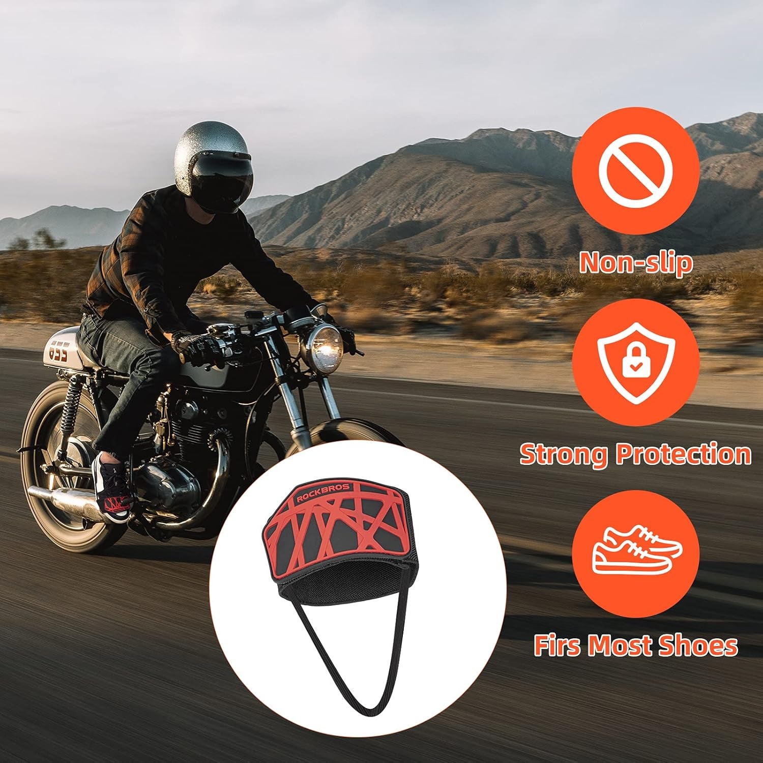 Motorcycle Gear Shift Pad Antiskid Motorcycle Shoe Protector Motorbike Shift Pads Riding Shoe Cover