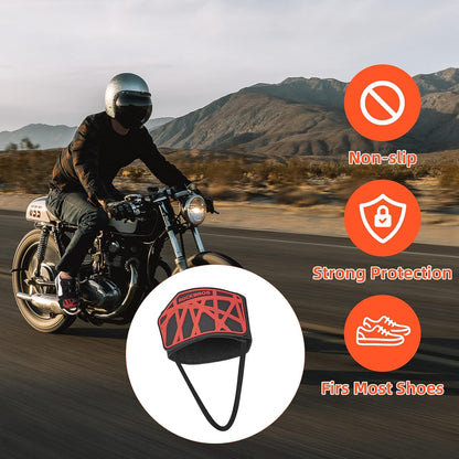 Motorcycle Gear Shift Pad Antiskid Motorcycle Shoe Protector Motorbike Shift Pads Riding Shoe Cover