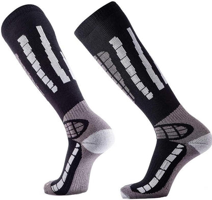 Ski Socks Warm Merino Wool - Best Lightweight Thin Ski Snowboard Sock Women Men