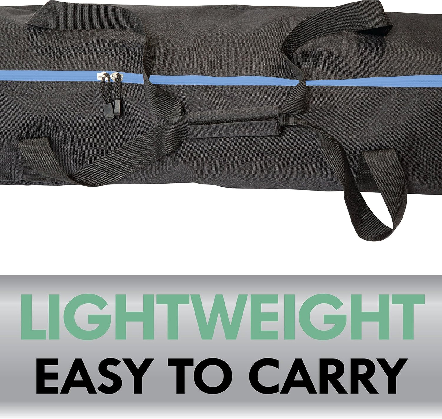 Ski Bag and Ski Boot Bag Combo - Ski Bags for Air Travel - Unpadded Snow Ski Bags Fit Skis up to 200Cm - for Men, Women, Adults, and Children