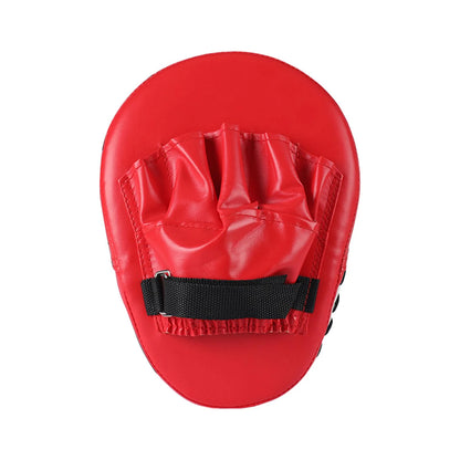 Training Hand Pad Boxing Curved Focus Punching Boxing Punching Red