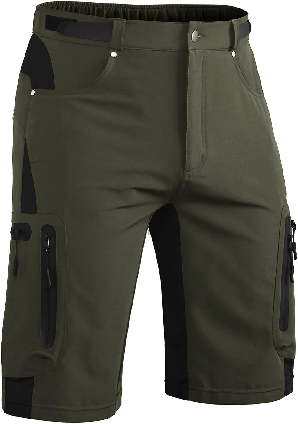 Mens Hiking Cargo Shorts Lightweight Water-Resistant Quick Dry Stretch for Casual Golf Fishing Tactical Bike Outdoor