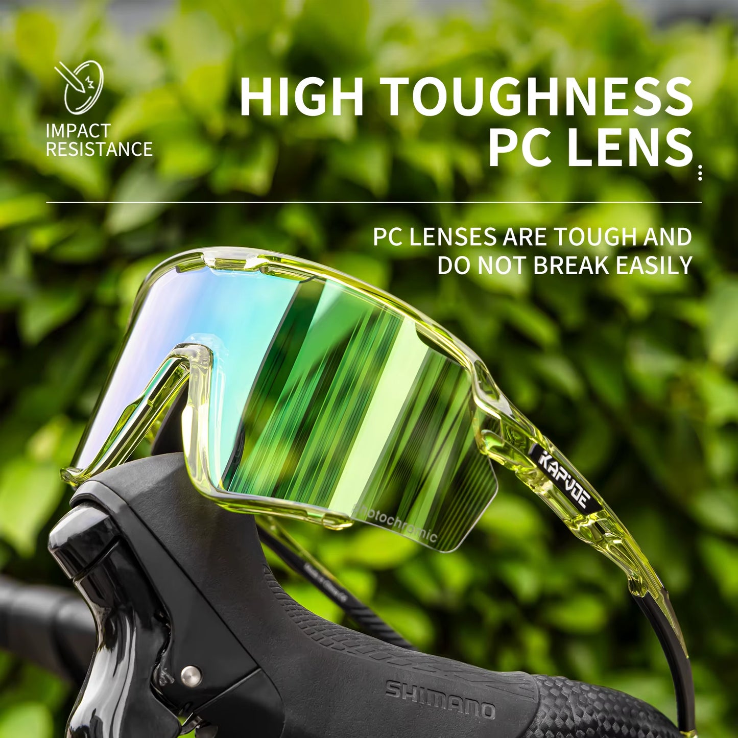 Cycling Glasses Photochromic Cycling Sunglasses UV400 MTB Sports Eyewear Outdoor Bicycle Goggles Bike Cycling Equipment