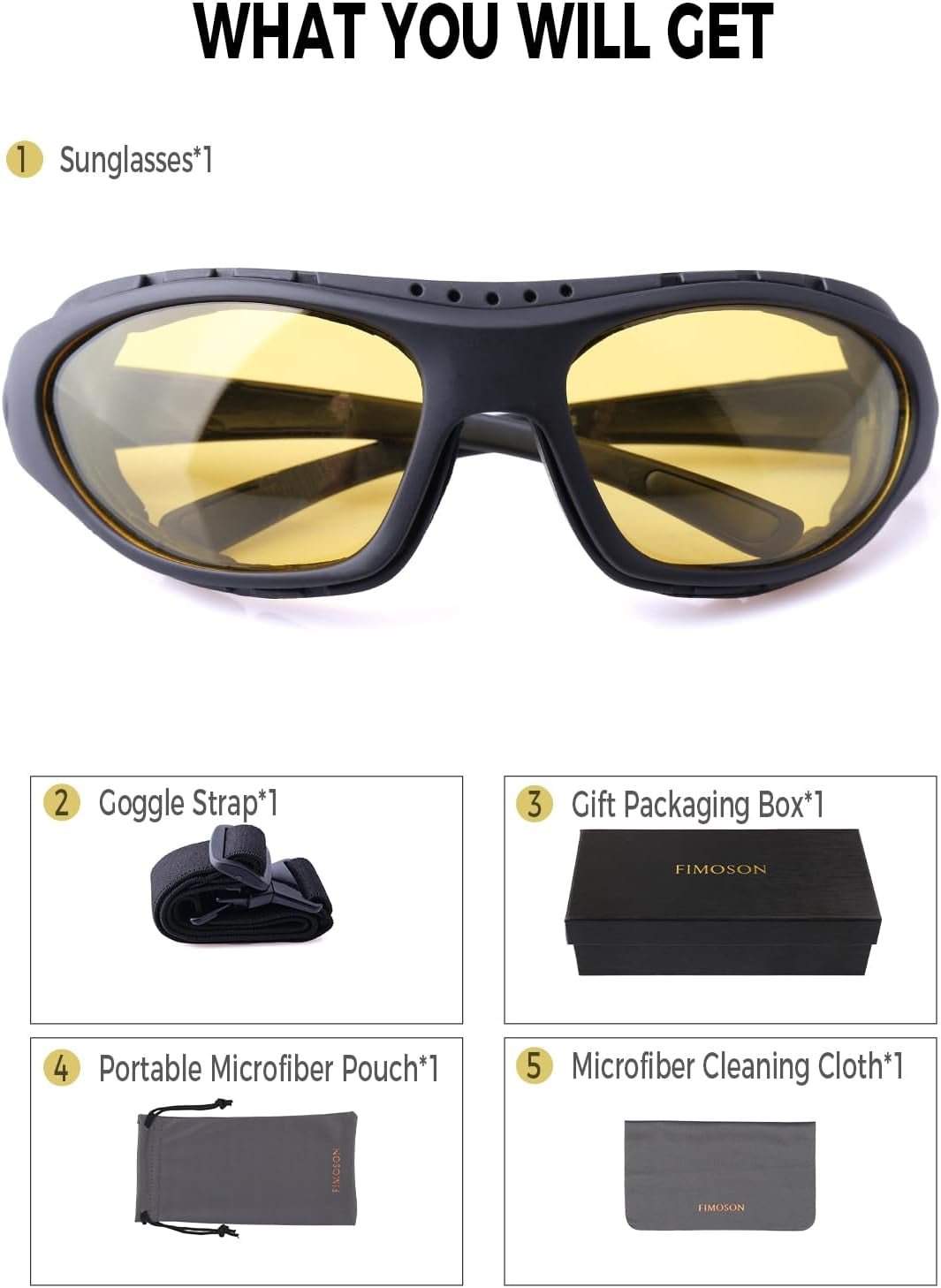 Motorcycle Riding Glasses for Men