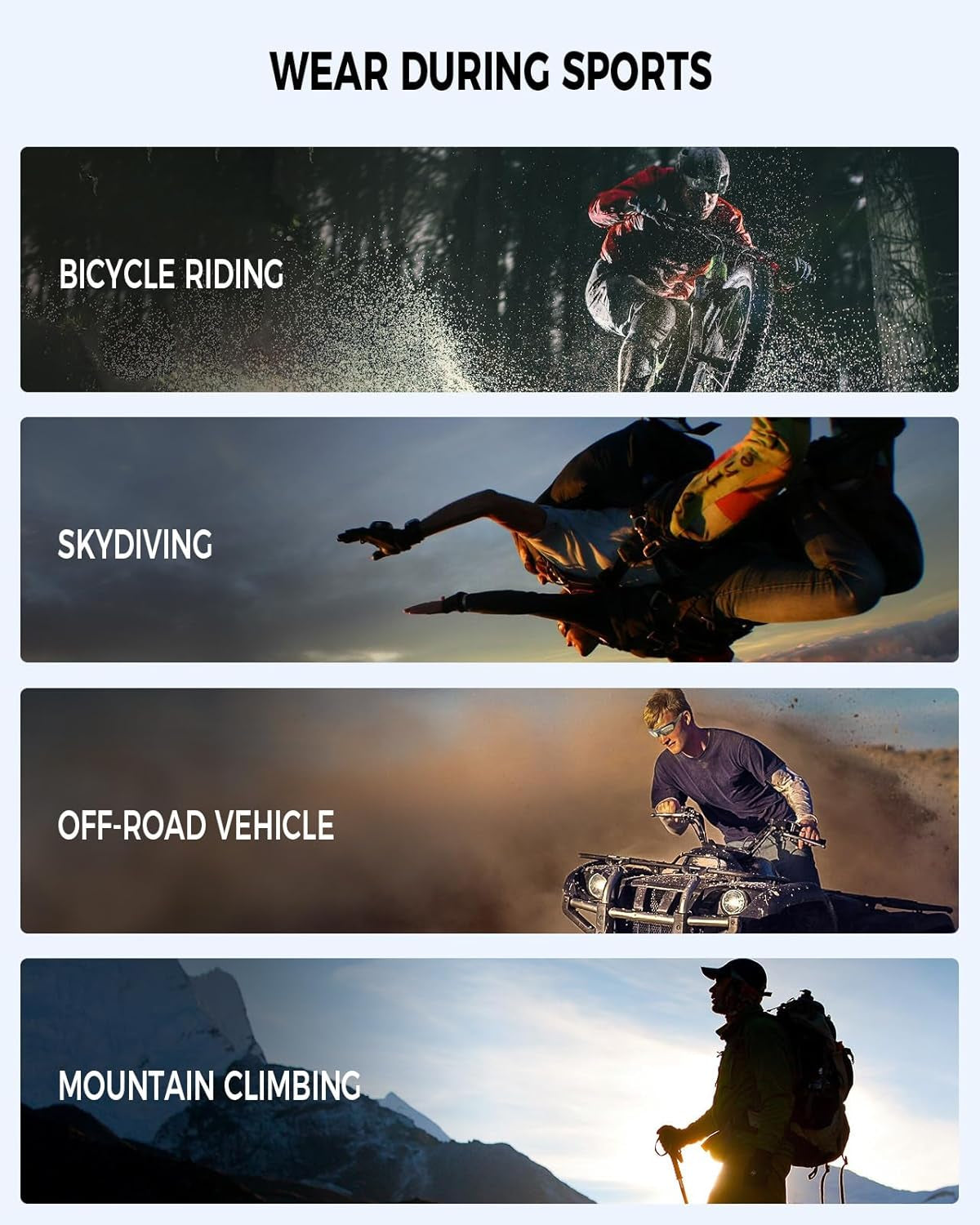 Motorcycle Riding Glasses for Men