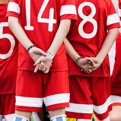 36Pcs Soccer Hair Ties Ponytail Holders Elastic Soccers Ribbons for Teens Women Team Soccers Sports Party Favors Accessories (Soccer)