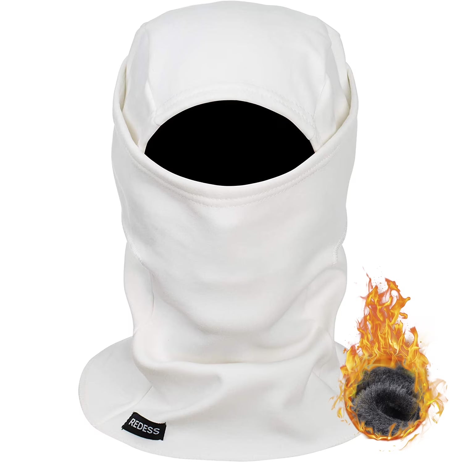 Balaclava Face Mask for Men/Women,Warm Fleece Windproof Ski Mask and Motorcycle,Warmer Winter Sports Cap White