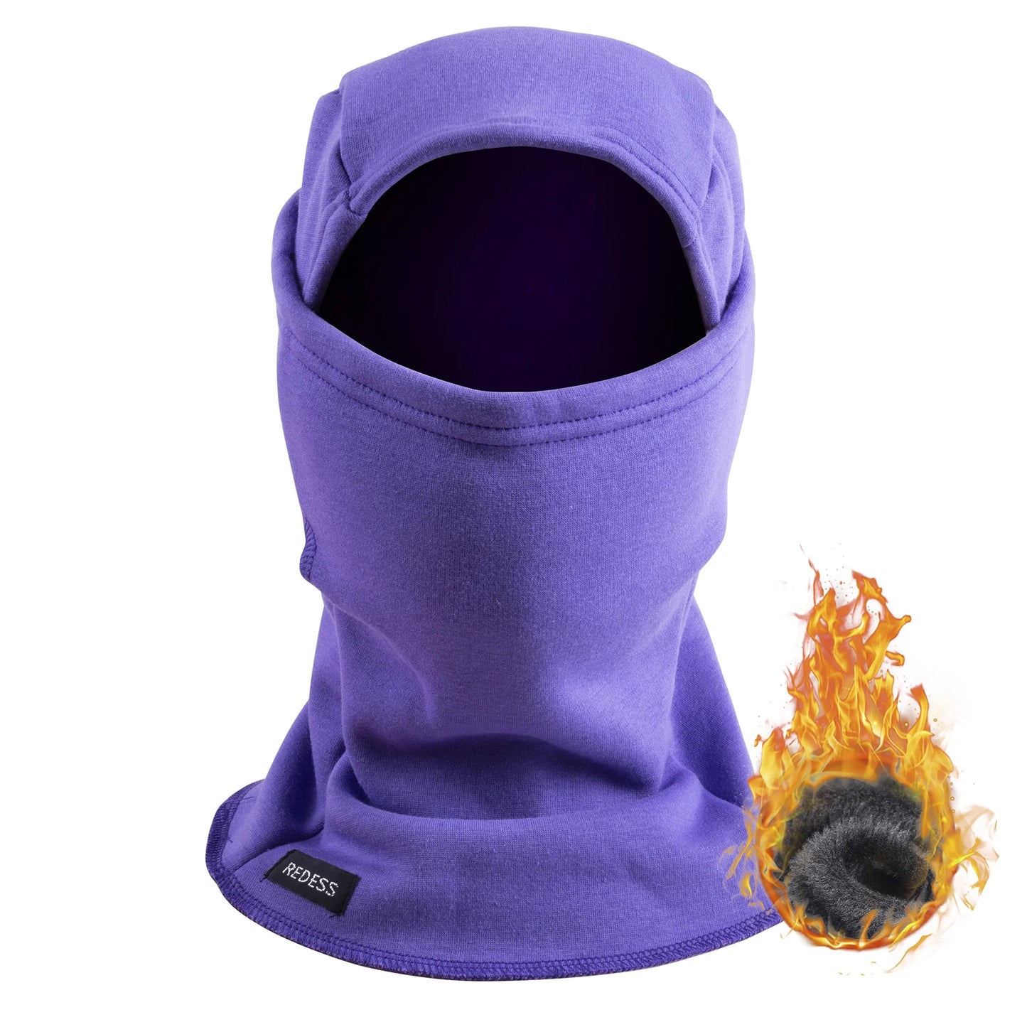 Balaclava Face Mask for Men/Women,Warm Fleece Windproof Ski Mask and Motorcycle,Warmer Winter Sports Cap Purple