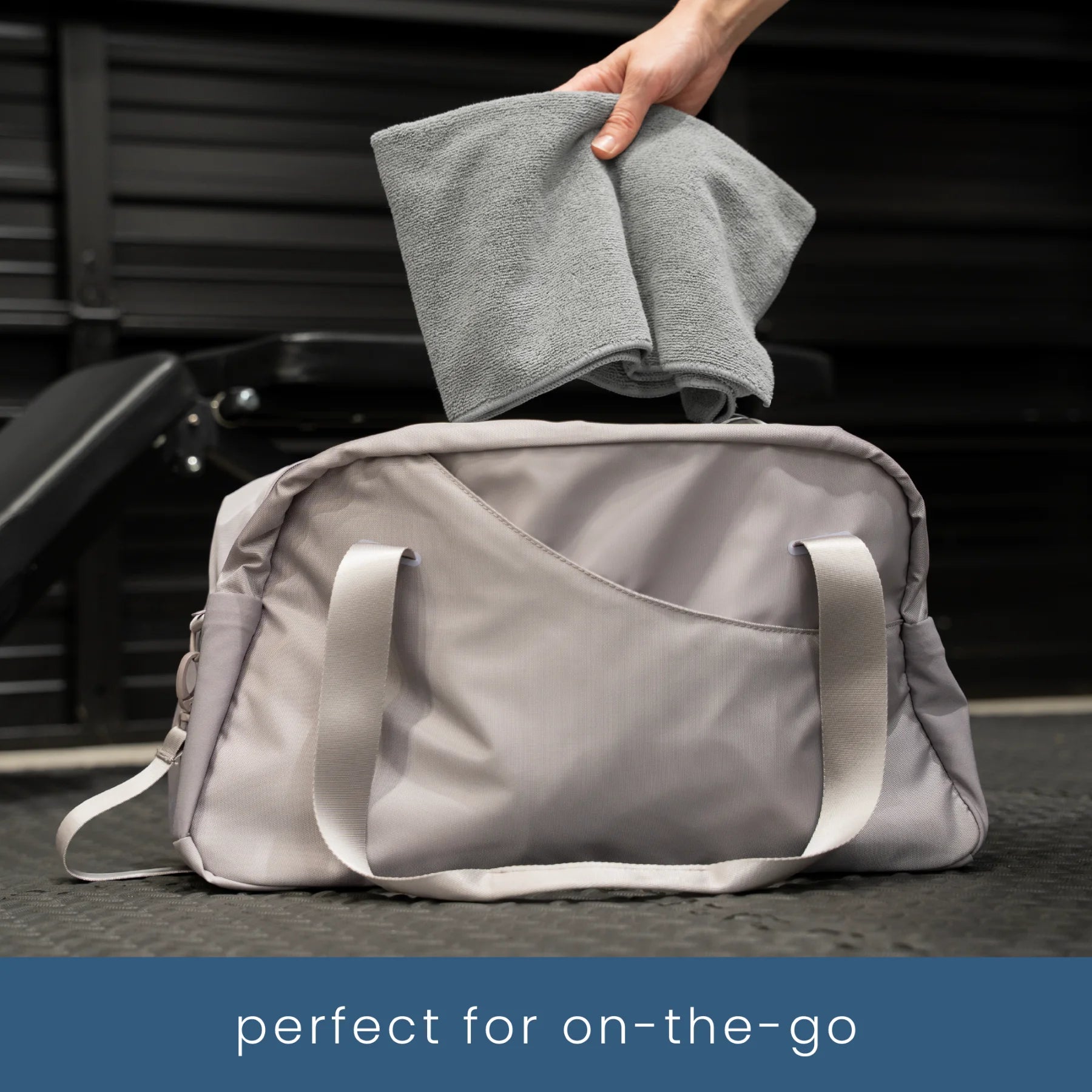 Microfiber Gym Towels, Yoga Towel for Home and Gym Bag, 16 Inch X 27 Inch, 3 Pack