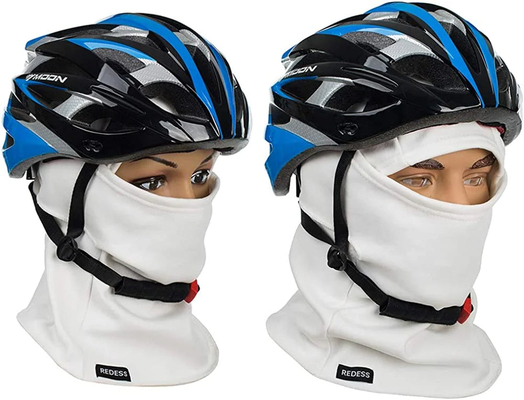 Balaclava Face Mask for Men/Women,Warm Fleece Windproof Ski Mask and Motorcycle,Warmer Winter Sports Cap White