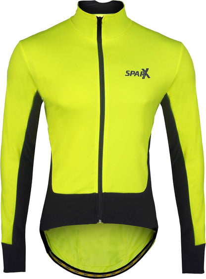 Sparx Cycling Jacket Winter Softshell Cycling Jackets Windproof Thermal Cycling Jacket for Men