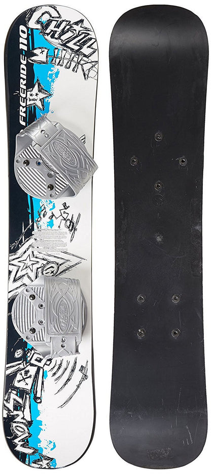 ESP Kids Beginner 110Cm Snowboard with Customizable Graffiti Graphics