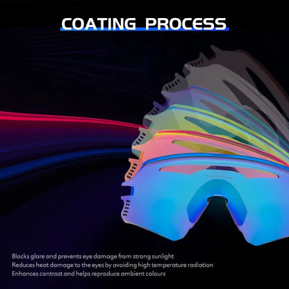 New Photochromic Cycling Glasses Men Women Outdoor Cycling Sunglasses Road Bicycle Goggle MTB Cycling Eyewear 1Lens