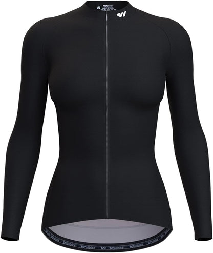 Cycling Jersey Women Long Sleeve,Bicycle Biking Bike Shirts for Women with Pockets