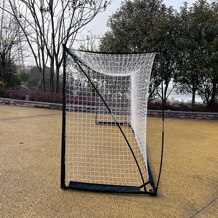 Hight Quality Steel Tube Durable Net 12x6ft Portable Foldable Soccer Goal for All Ages