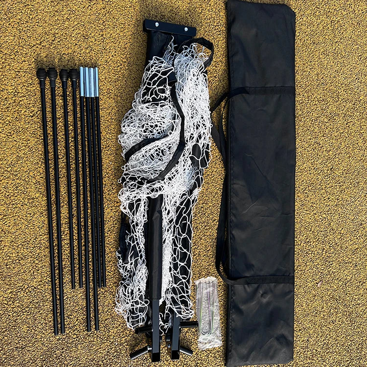 Hight Quality Steel Tube Durable Net 12x6ft Portable Foldable Soccer Goal for All Ages