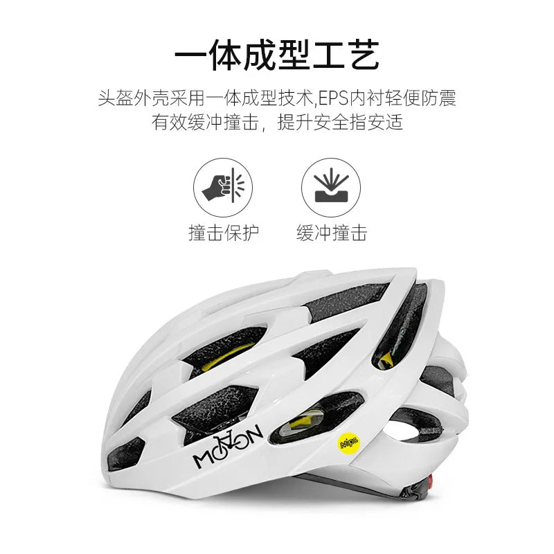 MOON MTB Mountain Road HIGH QUALITY BICYCLE  Bike Top Grade Ultralight Sports Helmet with MIPS