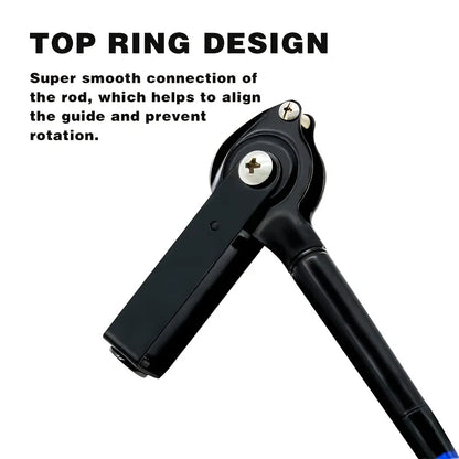 Topline Tackle Ocean Deap Sea Fishing Rod 1 Section Medium Heavy Big Game Tuna Trolling Rod