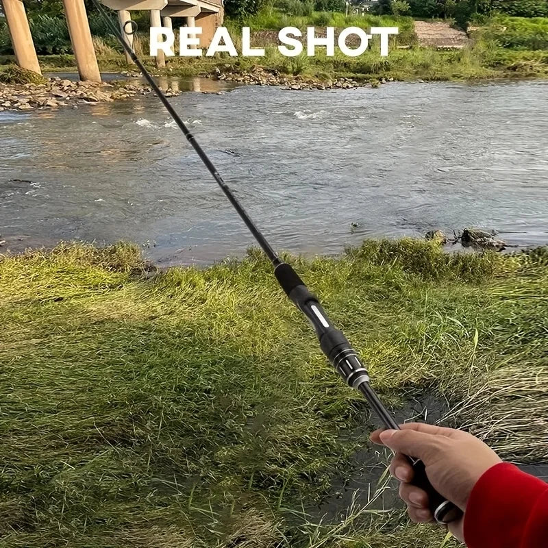 Carp Surf Fishing Rod High Carbon Fiber 2 Sections Smooth Guide Ring Composite Spinning Bass Trout River Fly