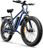 OBX EB26 Fast Electric City E-Bike Full Suspension 48v Lithium Battery Power Adults' Off-Road Cargo Fat Tire US Warehouse OEM