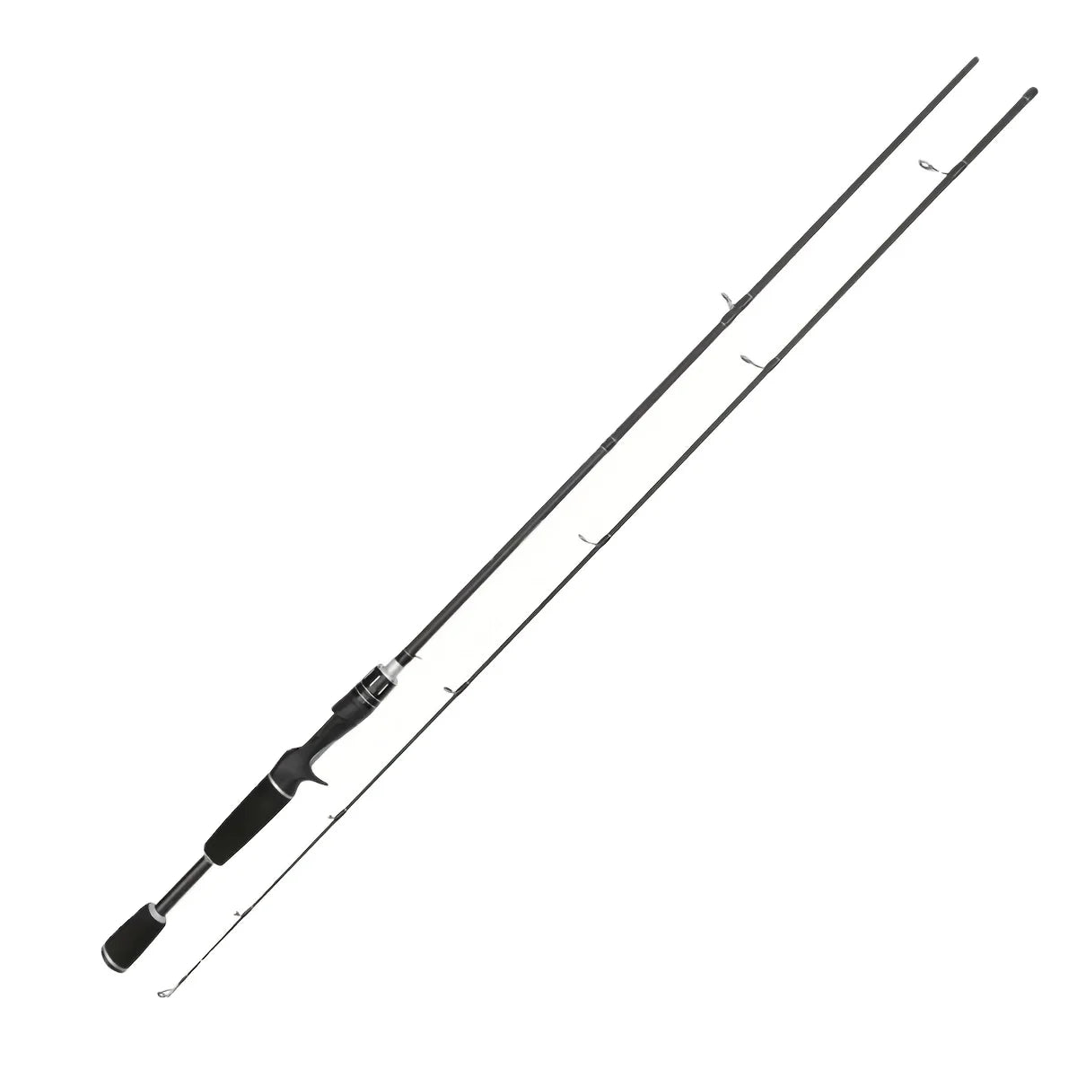 Carp Surf Fishing Rod High Carbon Fiber 2 Sections Smooth Guide Ring Composite Spinning Bass Trout River Fly