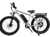 OBX EB26 Fast Electric City E-Bike Full Suspension 48v Lithium Battery Power Adults' Off-Road Cargo Fat Tire US Warehouse OEM