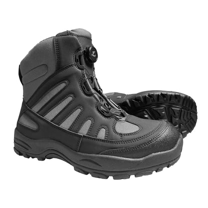Rotating Buckle Lacing System Outsole Wading Boots with Spear Gun Accessories