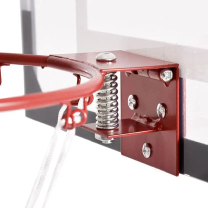 Mini Over-The-Door Indoor Basketball Hoop with Included Basketball and 2 Nets