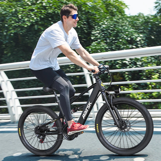 Aairsk 400W Motor 36V 21-Speed Shimano Bicycle Electric Long Range Battery Electric Assisted Mountain City Bike