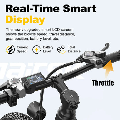 Aairsk 400W Motor 36V 21-Speed Shimano Bicycle Electric Long Range Battery Electric Assisted Mountain City Bike