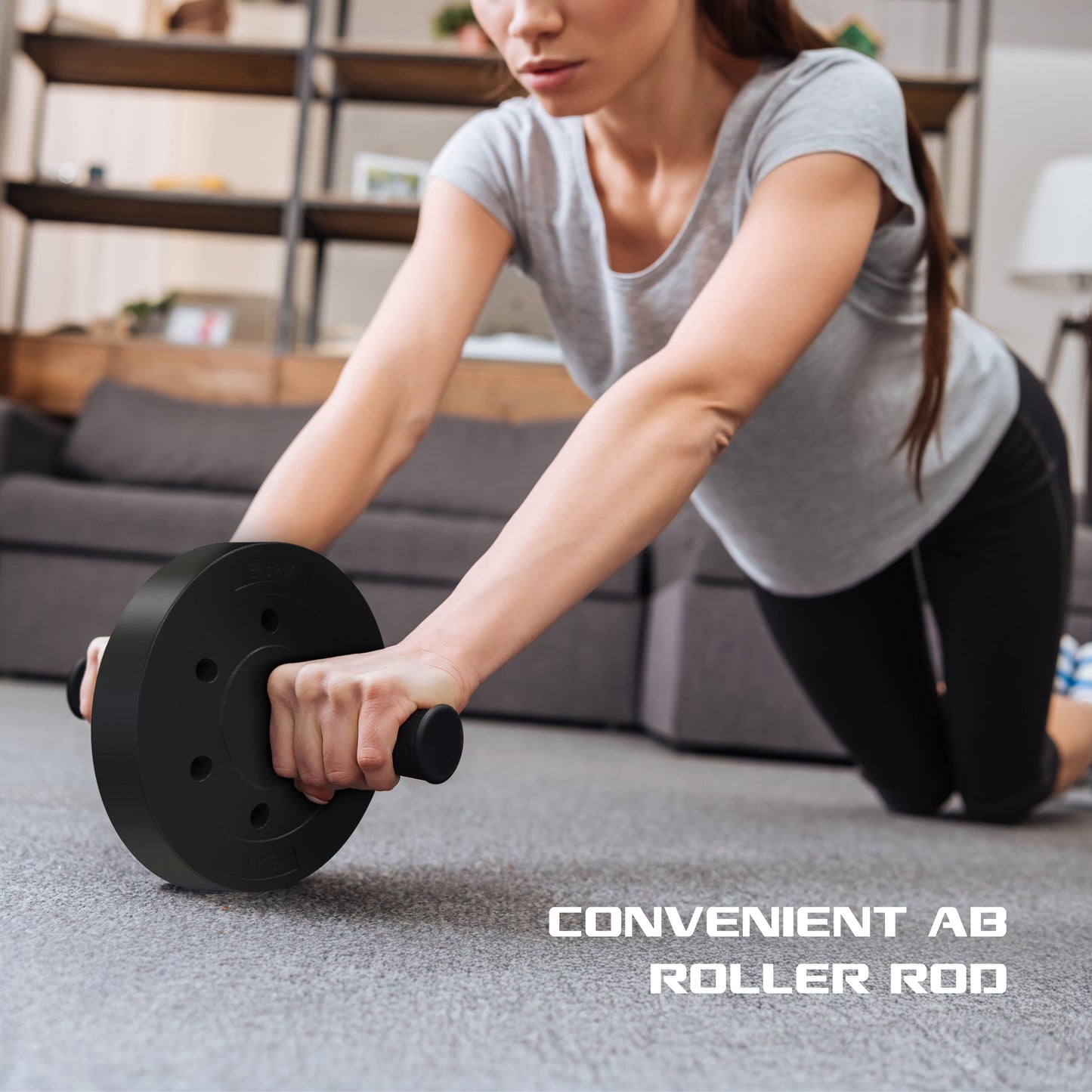 Smartbell Gym 5-In-1 Adjustable Dumbbell Set & Weight Set for Home Workouts, 40 Lbs