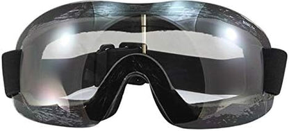 Lightweight Motorcycle Goggles Clear Lens