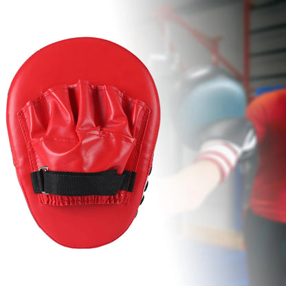 Training Hand Pad Boxing Curved Focus Punching Boxing Punching Red