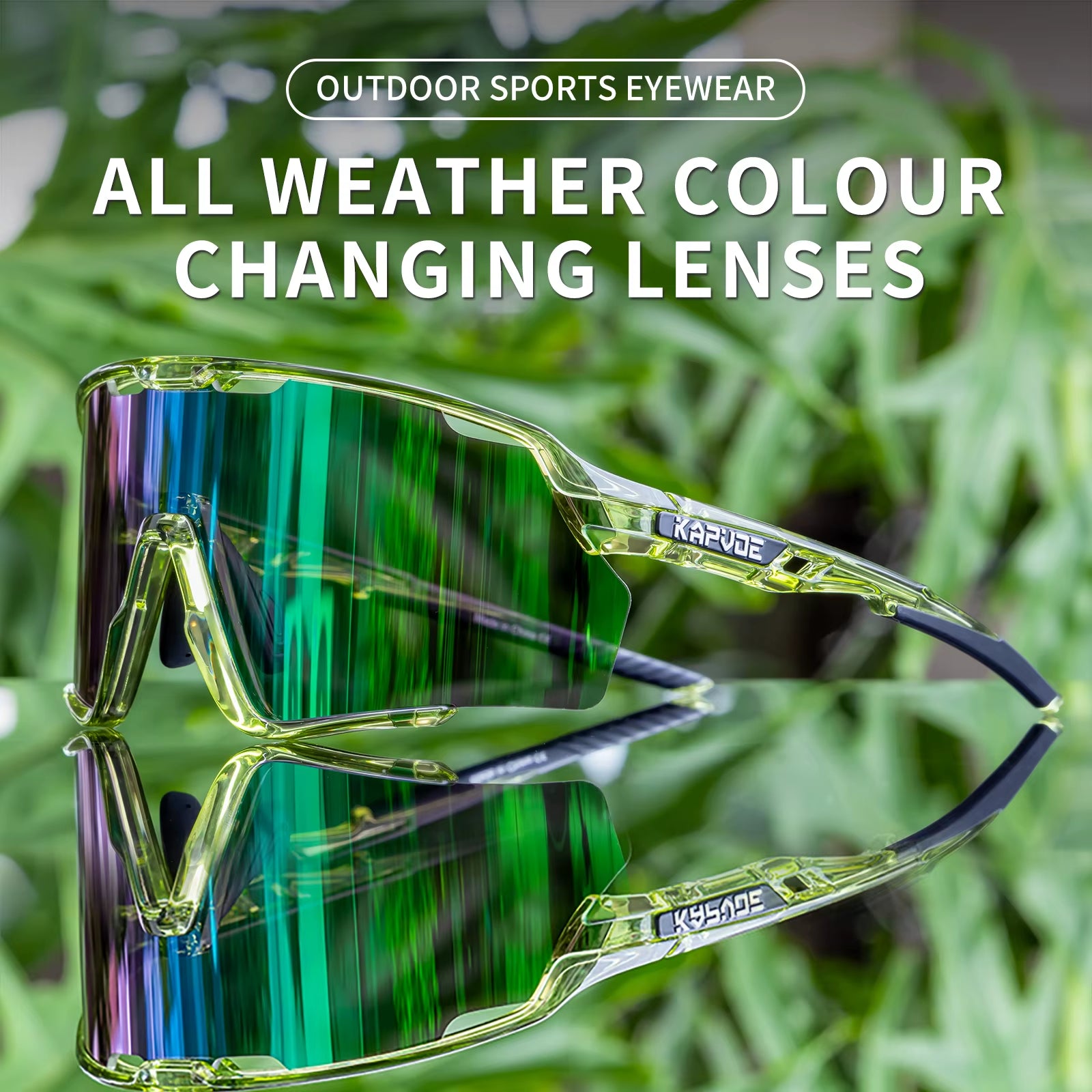 Cycling Glasses Photochromic Cycling Sunglasses UV400 MTB Sports Eyewear Outdoor Bicycle Goggles Bike Cycling Equipment