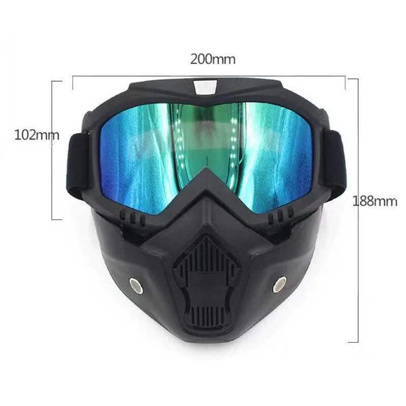 Winter Snow Sport Goggles Snowboard Ski Snowmobile Face Mask Sun Glasses Eyewear