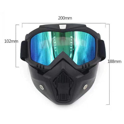 Winter Snow Sport Goggles Snowboard Ski Snowmobile Face Mask Sun Glasses Eyewear