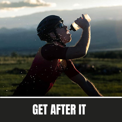 Water Bottle Collection 500Ml (16.9Oz) Cycling Water Bottle Inspiration (6 Bottles, Ride More.)