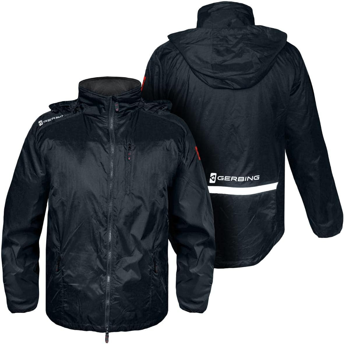 12V Heated Jacket Liner 2.0 – Heated Clothing with 7 Heat Zones, Removable Hood, Motorcycle Gear for Winter Riding