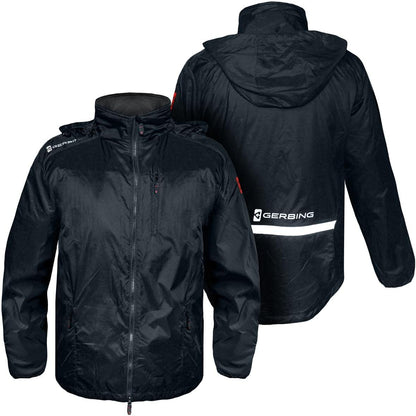 12V Heated Jacket Liner 2.0 – Heated Clothing with 7 Heat Zones, Removable Hood, Motorcycle Gear for Winter Riding