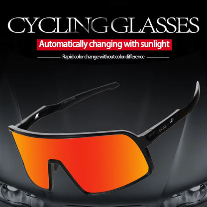 UV400 Photochromic Cycling Glasses Bike Glasses Women Safety Googles Outdoor Sports Cycling Bicycle Glasses Cycling Sunglasses