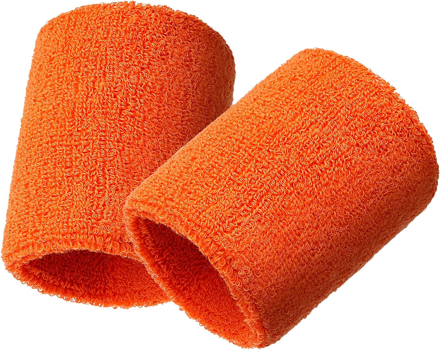 12 Pcs Neon Sweatbands Wristband Sweat Wrist Band Competitions Absorbent Sweatbands for Men Women, for Sports, Running