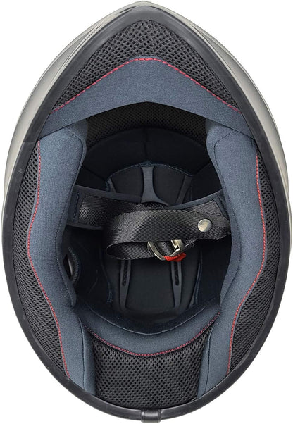 Motorcycle Protective Gear Bundle (Premium Pack) - Helmet, Jacket, Gloves, Shields, Backpack (Large)